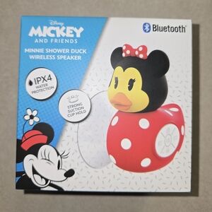 Disney Mickey and Friends Minnie Shower Duck Wireless Bluetooth Speaker NIB